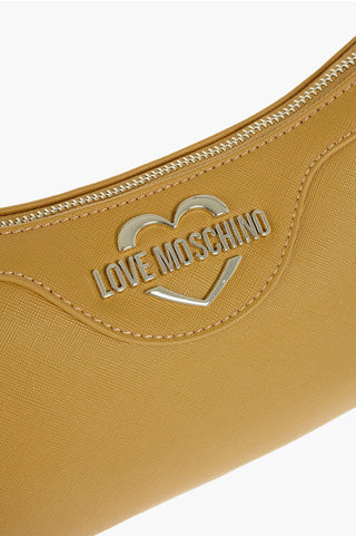 Moschino LOVE faux leather baguette bag with neckerchief