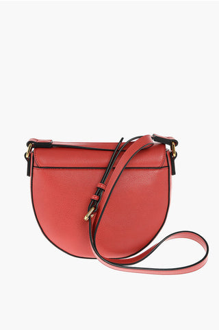 Moschino LOVE faux leather crossbody bag with golden details