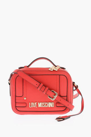 Moschino LOVE faux leather crossbody bag