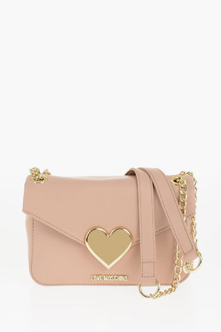 Moschino LOVE Faux Leather ECO-FRIENDLY GRACIOUS Shoulder Bag with Me