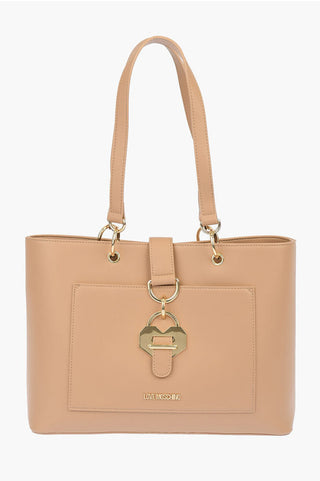 Moschino LOVE faux leather Tote bag with double handle