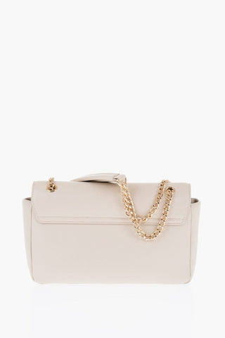 Moschino LOVE Logoed Bag with Chain Shoulder Strap