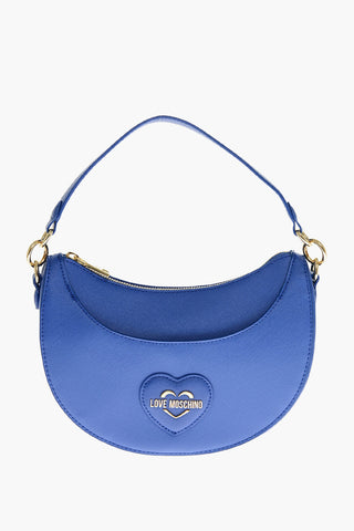 Moschino LOVE Saffiano Faux Leather ECO-FRIENDLY Hobo Bag