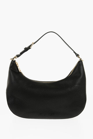 Moschino LOVE Textured Faux Leather ECO-FRIENDLY GIANT Hobo Bag with