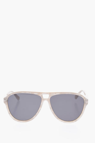 Amiri Marbled LOGO Aviator Sunglasses