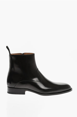 Dior Patente Leather TIMELESS Boots With Leather Soles