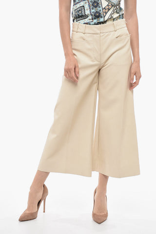 Stella McCartney SKIN FREE SKIN Eco-leather Gaucho Pants